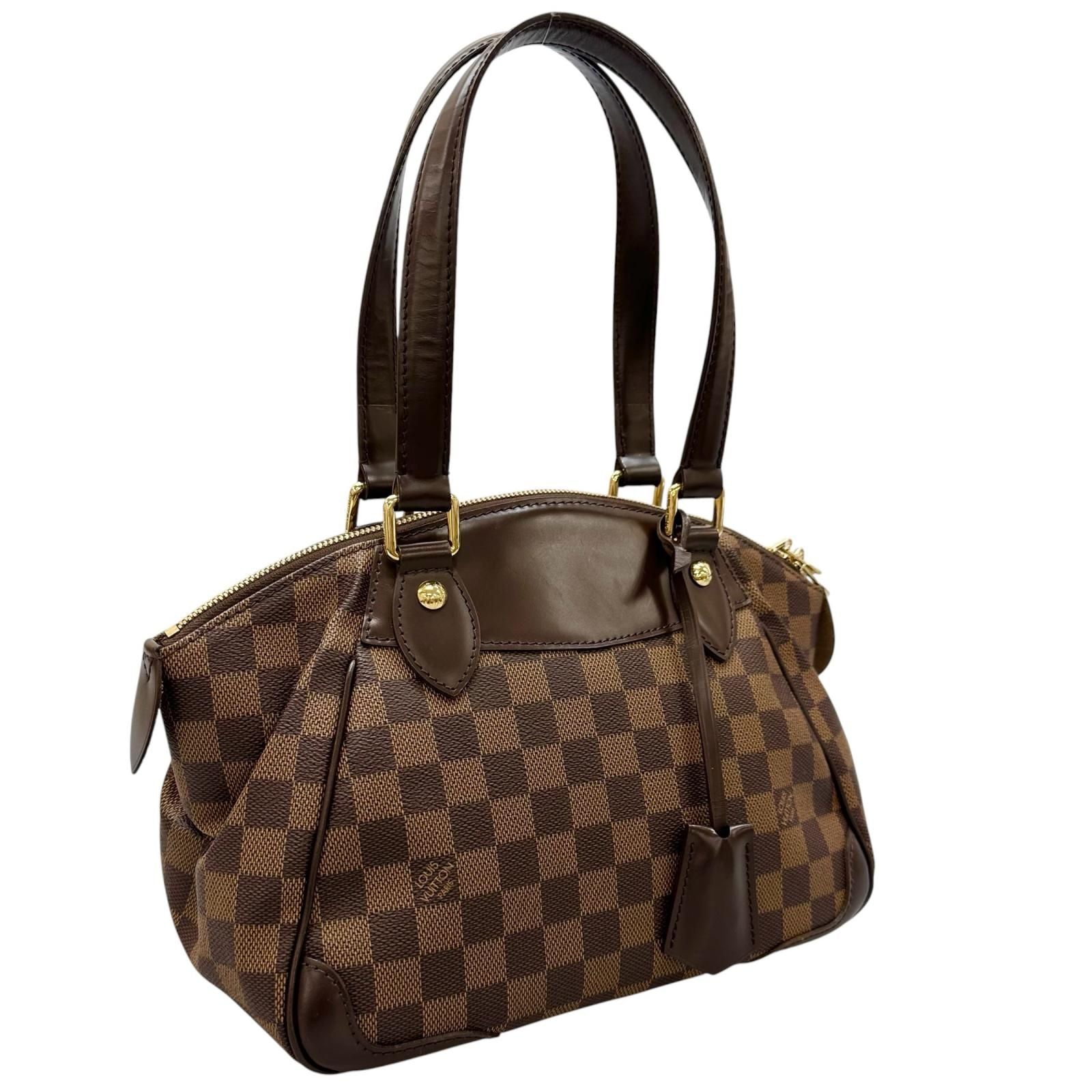 Louis Vuitton Verona PM Handbag Damier Canvas Brown — view 3