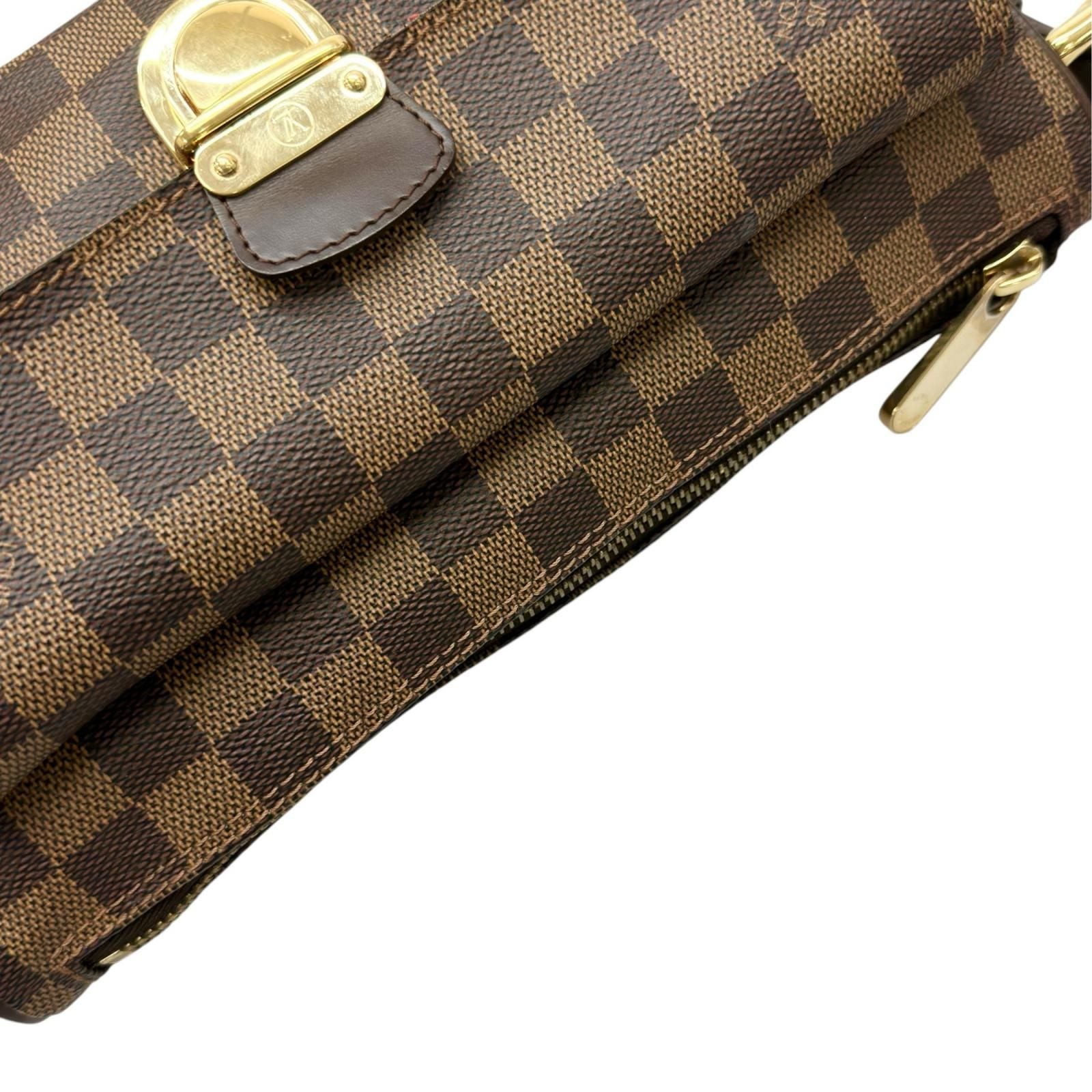 Louis Vuitton Ravello GM Shoulder Bag Damier Canvas Brown — view 6