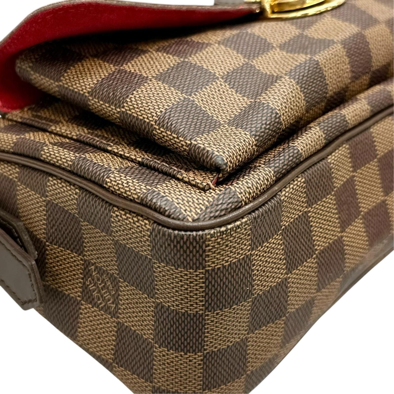 Louis Vuitton Ravello GM Shoulder Bag Damier Canvas Brown — view 7
