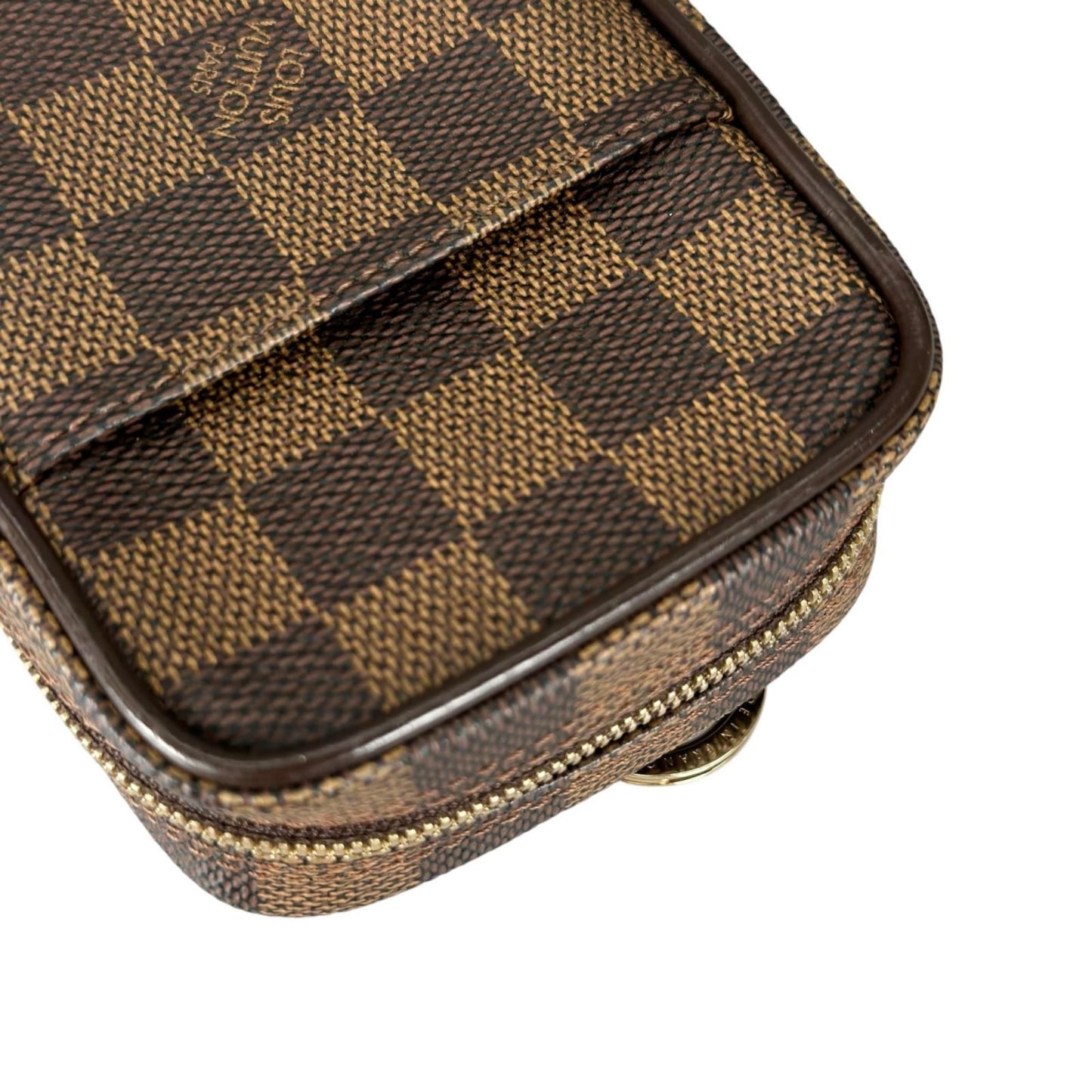 Louis Vuitton Edui Okapi GM Handbag Damier Canvas Brown — view 6