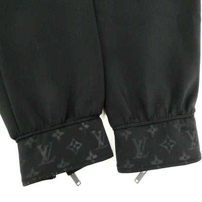Louis Vuitton Monogram Detail Cargo Pants 38 Black Nylon