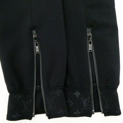 Louis Vuitton Monogram Detail Cargo Pants 38 Black Nylon