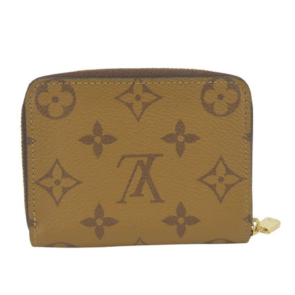 Louis Vuitton Coin Case Zippy Purse Duck Monogram Reverse Brown Sun Yitian