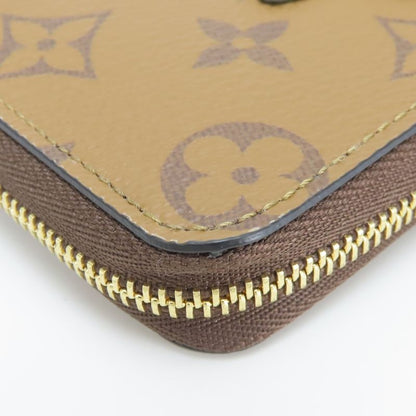 Louis Vuitton Coin Case Zippy Purse Duck Monogram Reverse Brown Sun Yitian