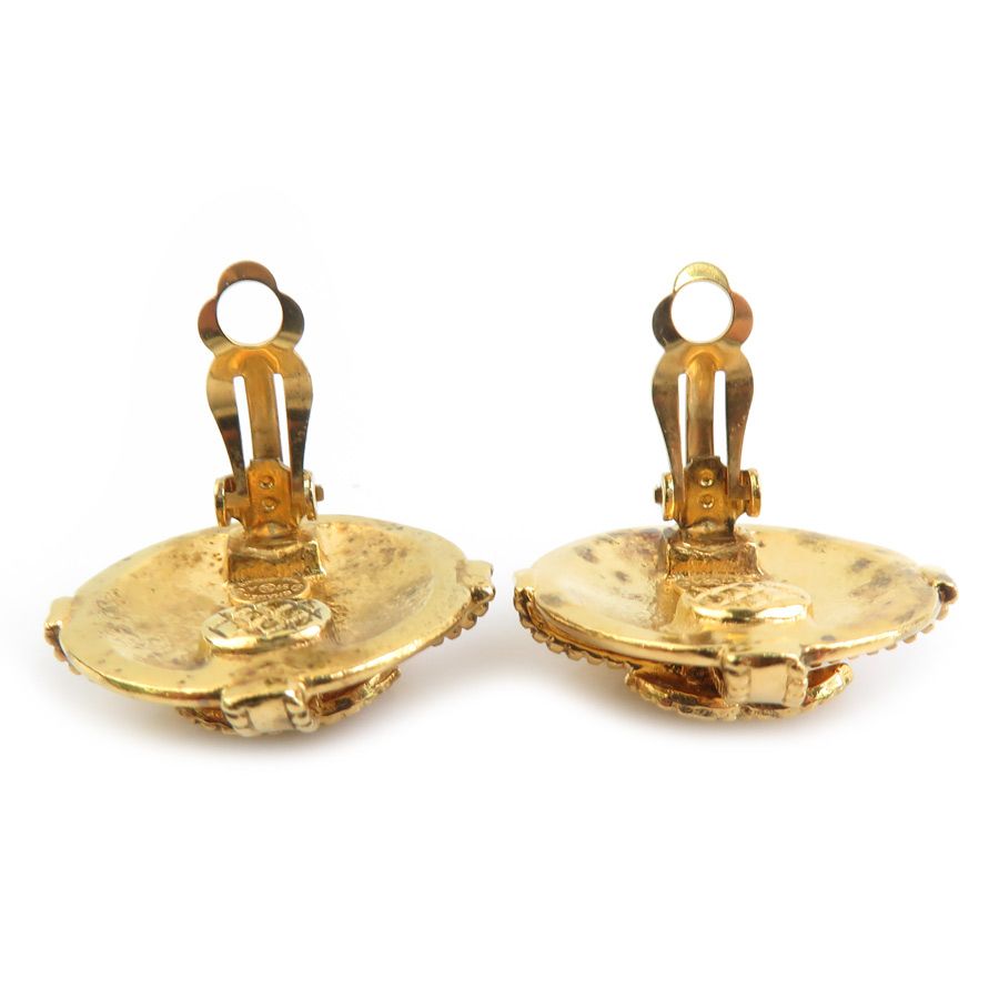 Chanel Earrings CC Logo