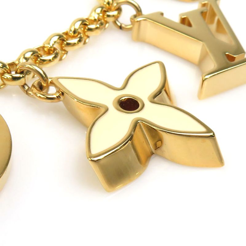 Louis Vuitton Charm Bag Chain Fleur de Monogram