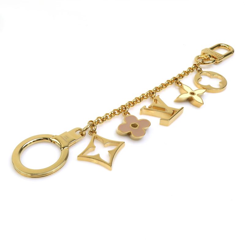Louis Vuitton Charm Bag Chain Fleur de Monogram