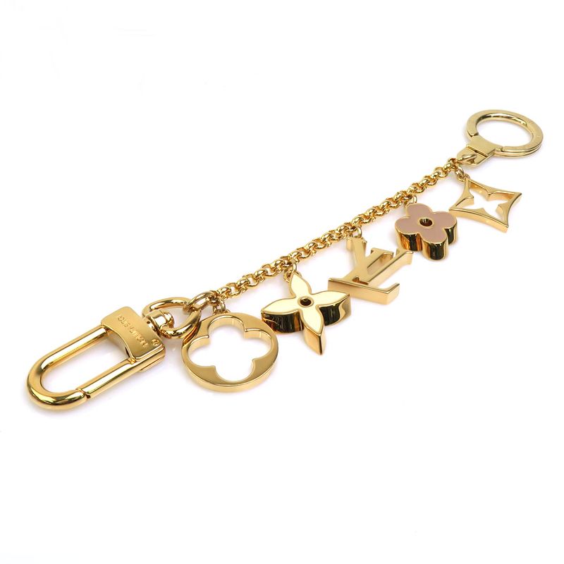 Louis Vuitton Charm Bag Chain Fleur de Monogram
