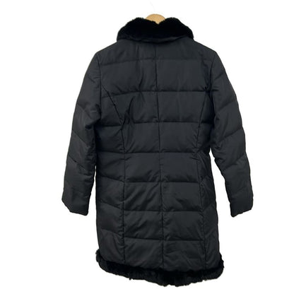 Max Maraweekend Down Coat 42 M Black Long Sleeve Rabbit Winter