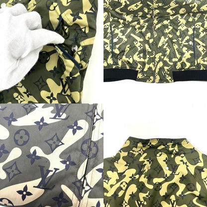 Louis Vuitton Jacket Monogram Camouflage Nylon Khaki