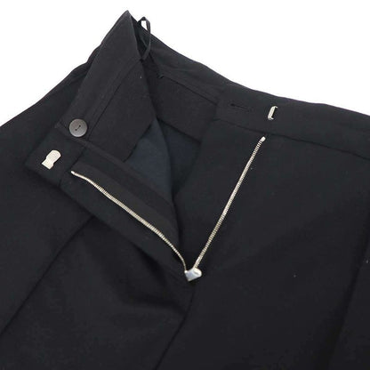 Loewe Slit Wool Trousers Pants Black 38