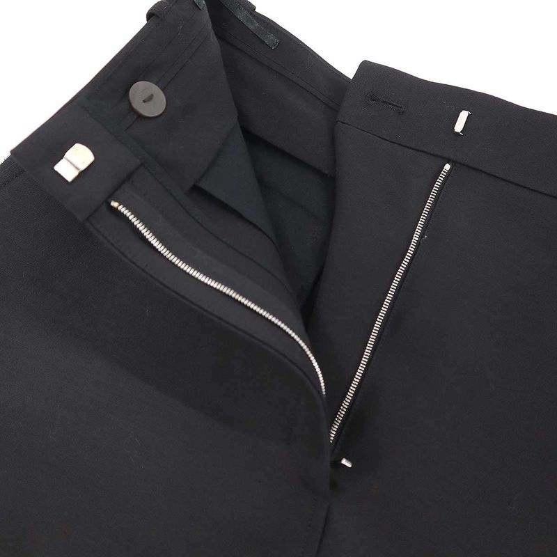 Loewe Wool Silk Skirt Black 38