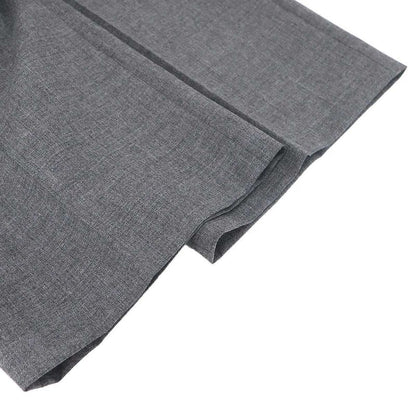 Loewe High Waist Wool Trousers Pants Gray 38