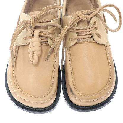 Loewe Campo Boat Shoes Beige 38