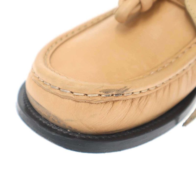 Loewe Campo Boat Shoes Beige 38