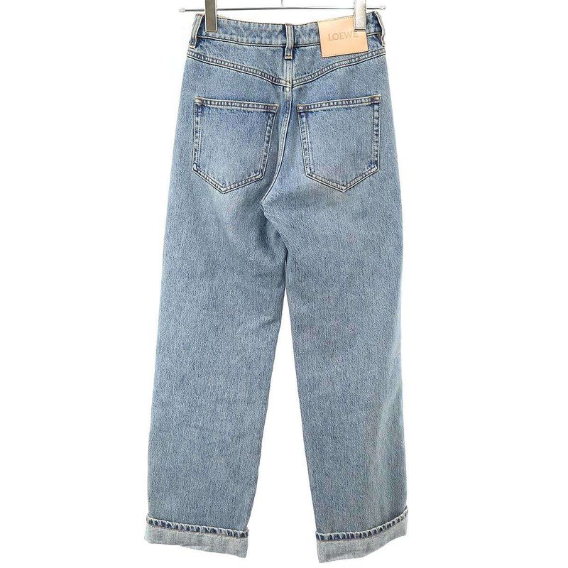 Loewe Roll Up Denim Pants Indigo 32