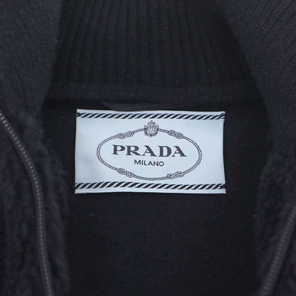 Prada Boa Fleece Jacket Navy XS