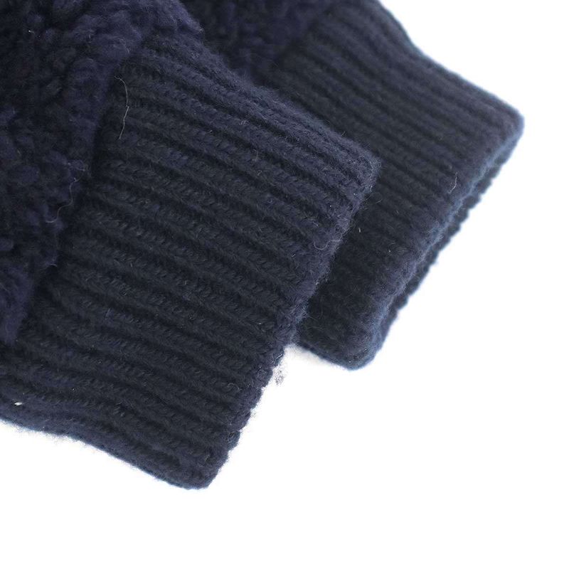 Prada Boa Fleece Jacket Navy XS
