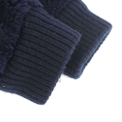 Prada Boa Fleece Jacket Navy XS