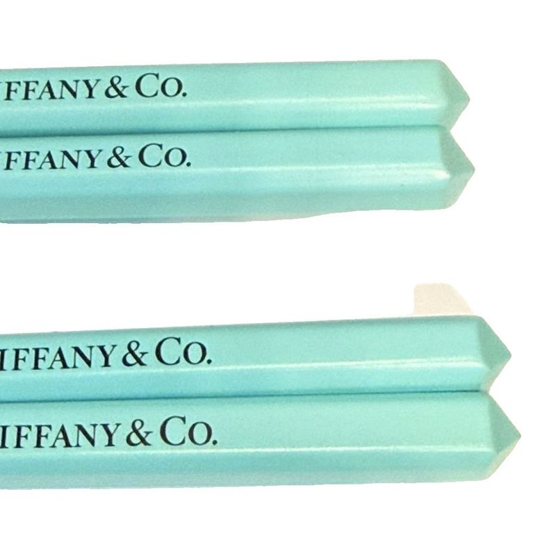 Tiffany & Co Cutlery Set of 2 Chopsticks Turquoise Blue Shoulder Bag
