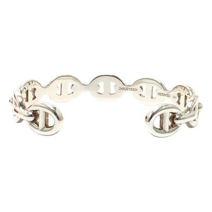 Hermes Bangle Chaine D'ancre Silver Bracelet