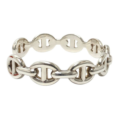 Hermes Bangle Chaine D'ancre Silver Bracelet