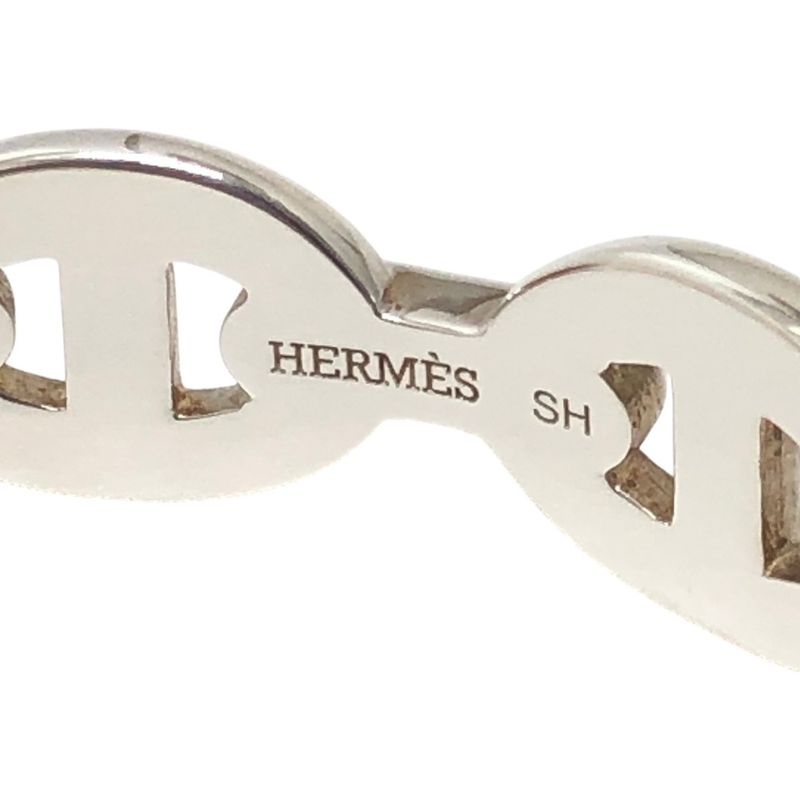 Hermes Bangle Chaine D'ancre Silver Bracelet