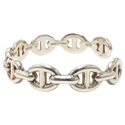 Hermes Bangle Chaine D'ancre Silver Bracelet