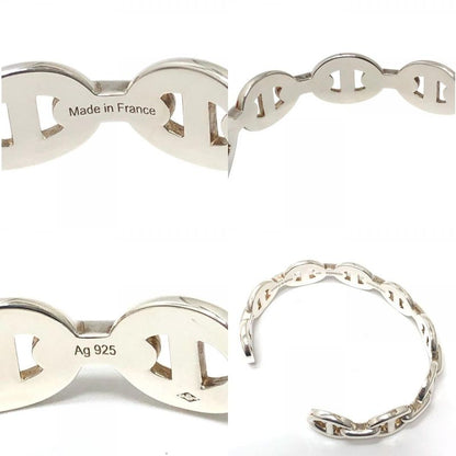 Hermes Bangle Chaine D'ancre Silver Bracelet