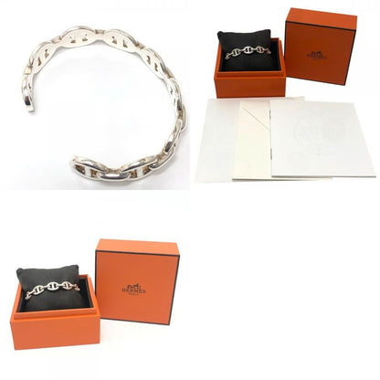 Hermes Bangle Chaine D'ancre Silver Bracelet