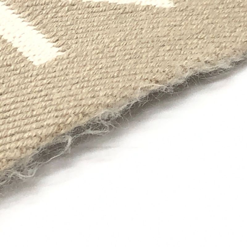 Celine Shoulder Strap Logo Canvas Leather Beige