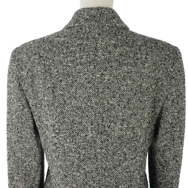 Max Mara Set Skirts Stainless Steel Jacket Tweed 38 Gray