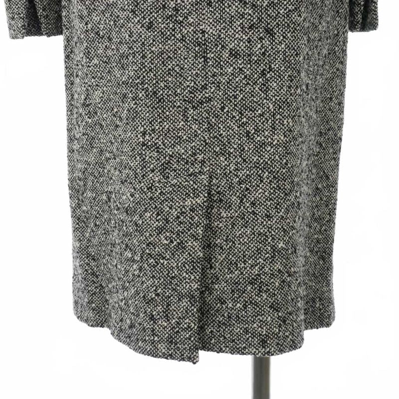 Max Mara Set Skirts Stainless Steel Jacket Tweed 38 Gray