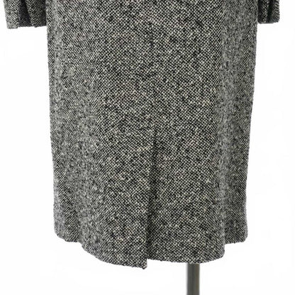 Max Mara Set Skirts Stainless Steel Jacket Tweed 38 Gray