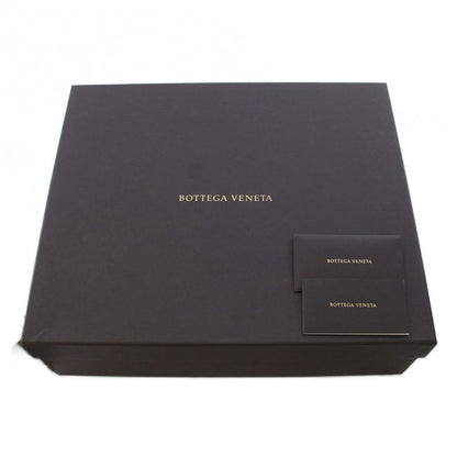 Bottega Veneta Short Boots Chunky Heel Leather 37 Black