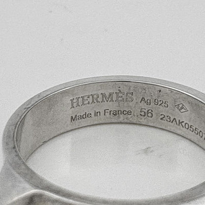 Hermes Collier de Chien Ring PM Silver