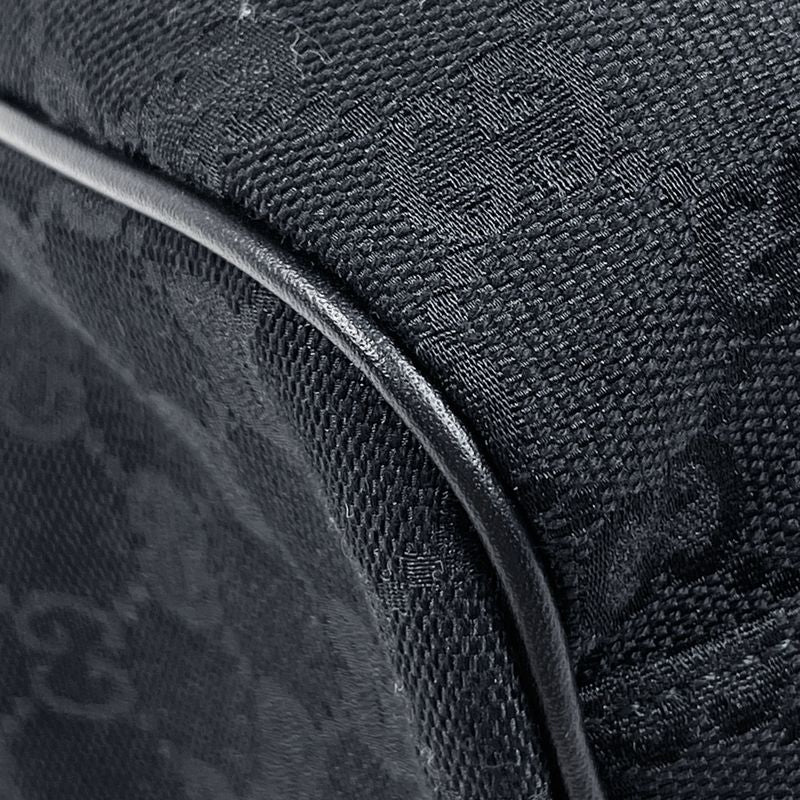 Gucci GG Pattern Ski Tote Canvas Black