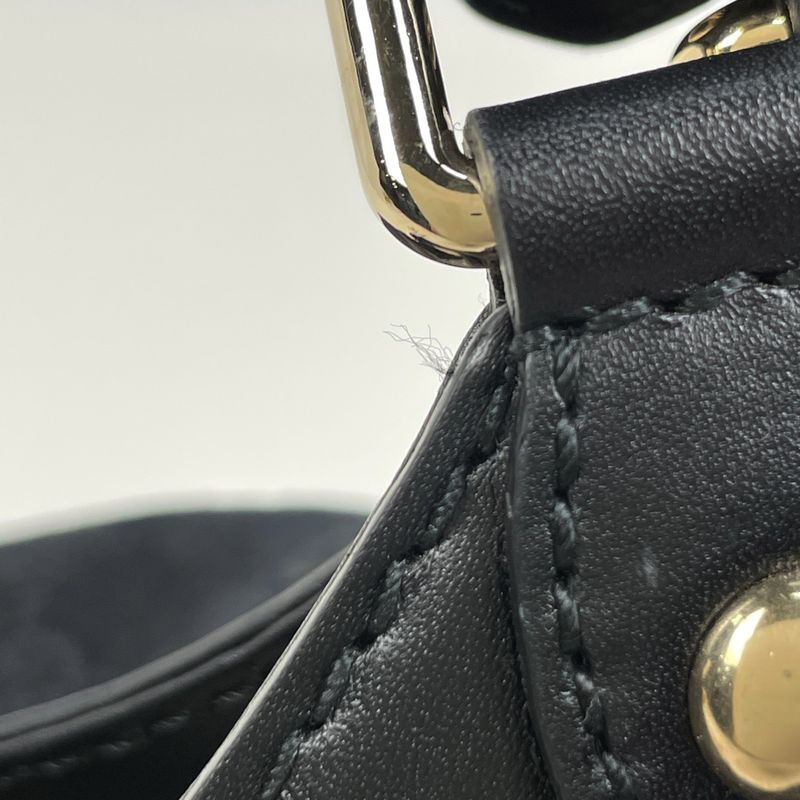 Gucci GG Pattern Ski Tote Canvas Black