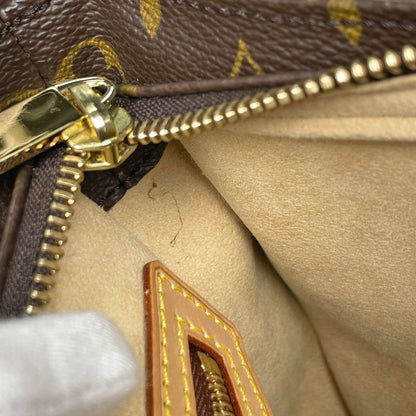 Louis Vuitton Looping MM Shoulder Bag Monogram Brown
