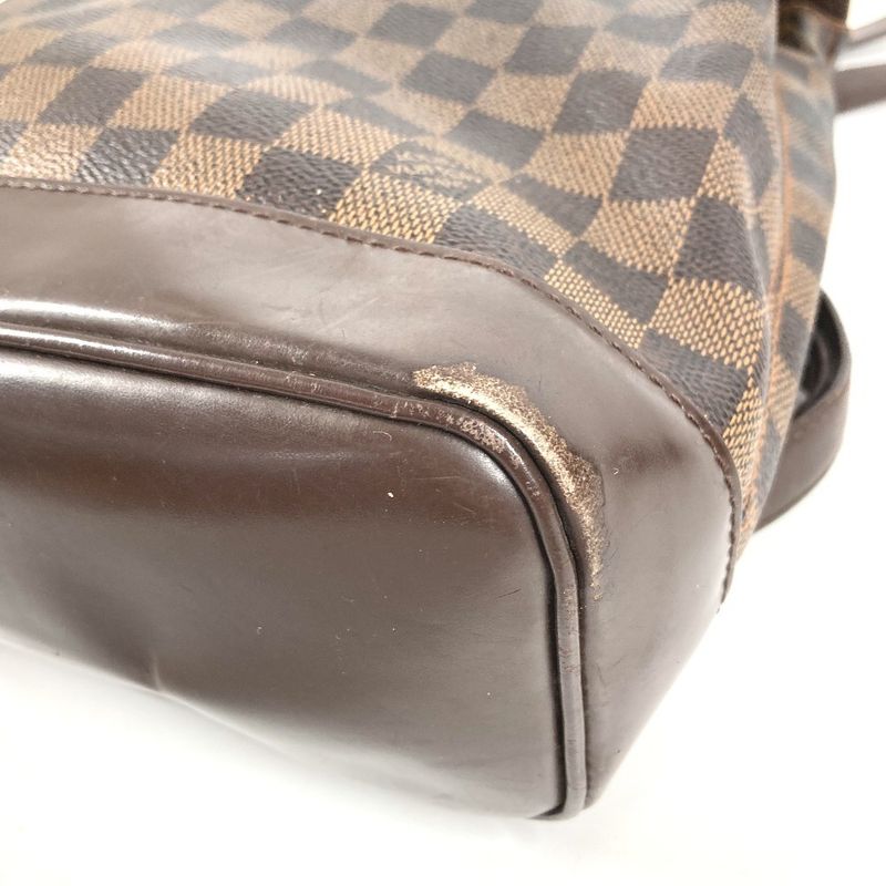 Louis Vuitton Backpack Soho Damier Canvas Ebene Brown
