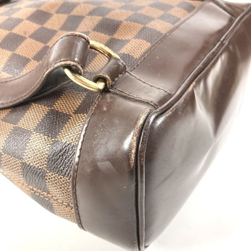 Louis Vuitton Backpack Soho Damier Canvas Ebene Brown