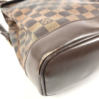 Louis Vuitton Backpack Soho Damier Canvas Ebene Brown