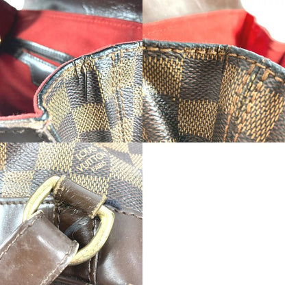 Louis Vuitton Backpack Soho Damier Canvas Ebene Brown