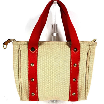 Louis Vuitton Handbag Cabas PM Canvas Beige