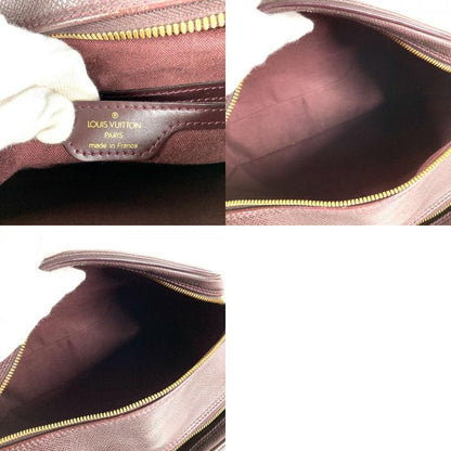 Louis Vuitton Shoulder Bag Reporter PM Taiga Leather Acajou Purple