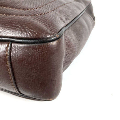 Louis Vuitton Business Bag Yu Long Utah Leather Brown
