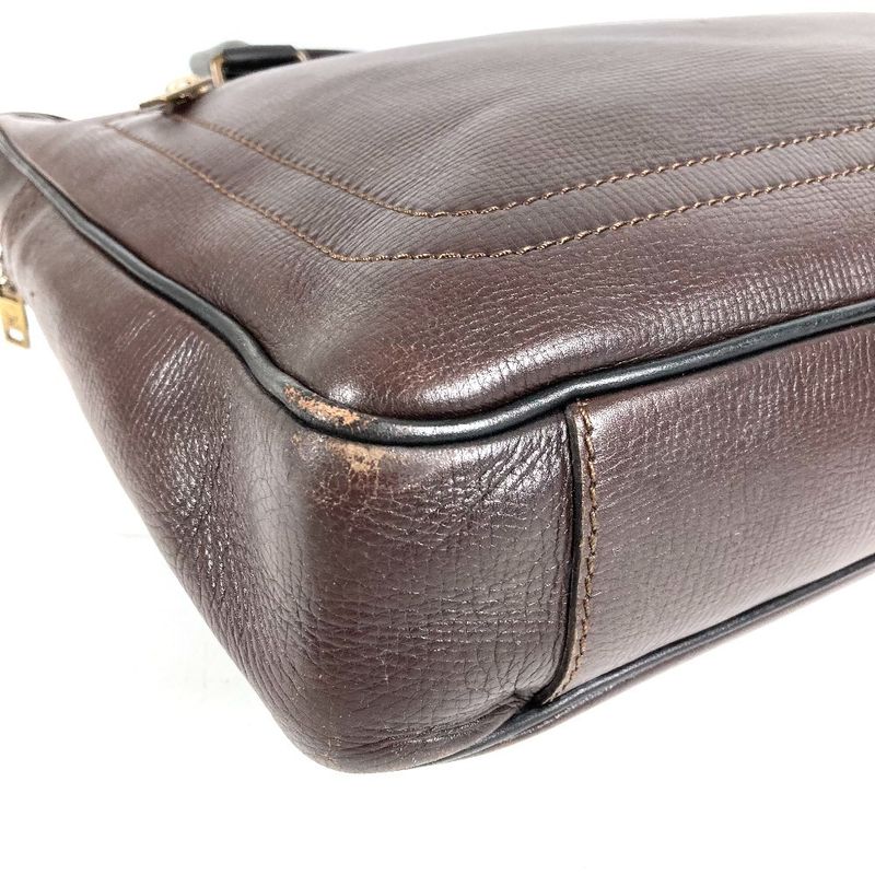 Louis Vuitton Business Bag Yu Long Utah Leather Brown