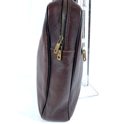 Louis Vuitton Business Bag Yu Long Utah Leather Brown