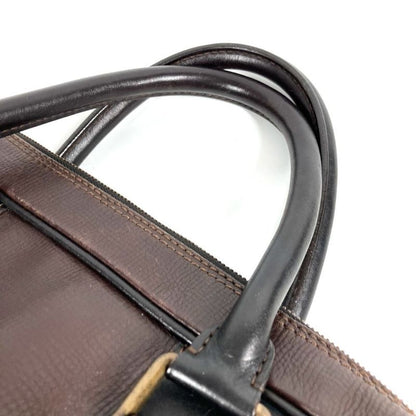 Louis Vuitton Business Bag Yu Long Utah Leather Brown