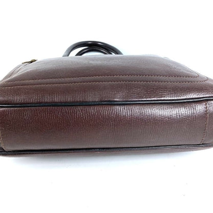 Louis Vuitton Business Bag Yu Long Utah Leather Brown